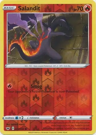 Salandit Reverse Holo 027 Normal