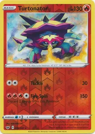 Turtonator Reverse Holo 029 Normal