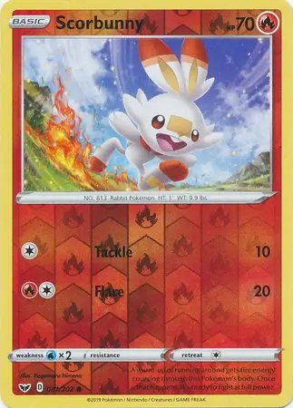 Scorbunny Reverse Holo 031