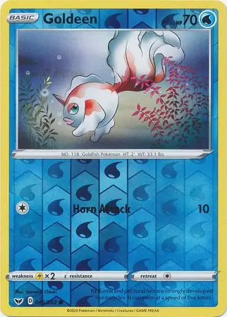 Goldeen Reverse Holo 045 Normal