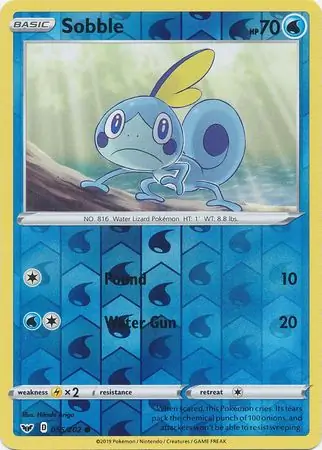 Sobble Reverse Holo 055 Normal