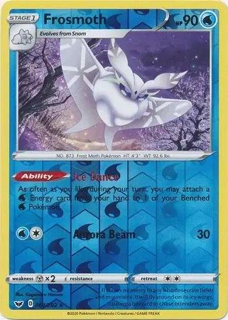 Frosmoth Reverse Holo 064 Normal