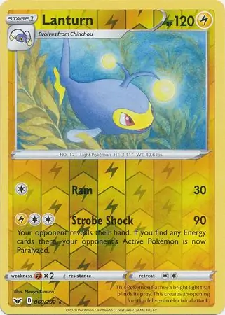 Lanturn Reverse Holo 069 Normal