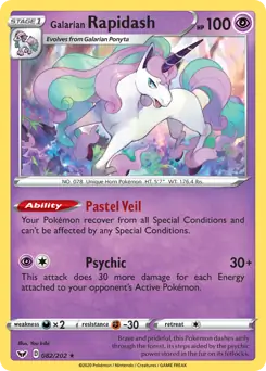 Galarian Rapidash 082