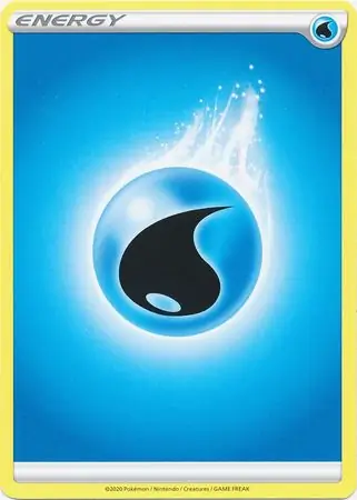 Water Energy Reverse Holo  