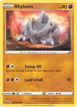Rhyhorn 097 Normal