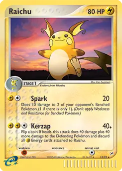 Raichu 13 Normal