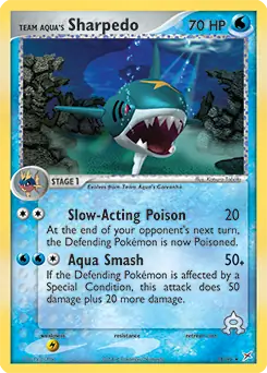 Team Aqua's Sharpedo 18 Normal