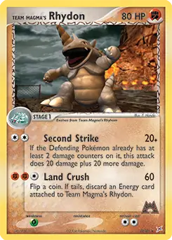 Team Magma's Rhydon 22