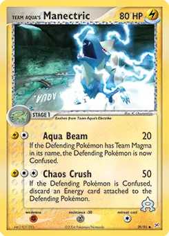 Team Aqua's Manectric 29 Normal