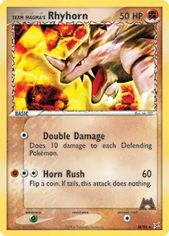 Team Magma's Rhyhorn 38
