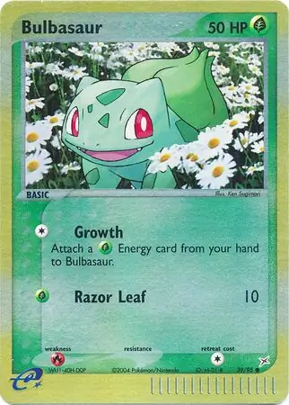 Bulbasaur Reverse Holo 39 Normal