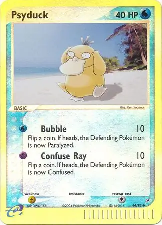 Psyduck Reverse Holo 44