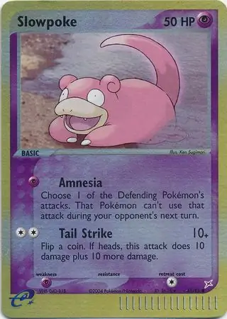 Slowpoke Reverse Holo 45