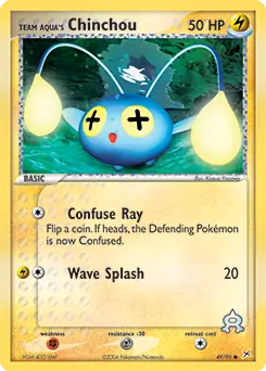 Team Aqua's Chinchou 49