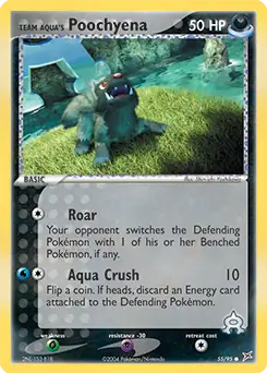 Team Aqua's Poochyena 55