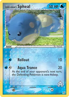 Team Aqua's Spheal 57 Normal