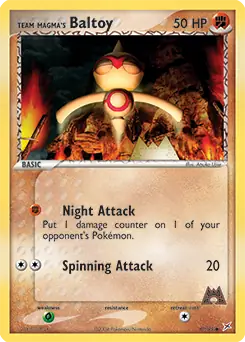 Team Magma's Baltoy 61 Normal