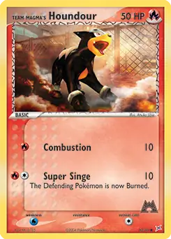 Team Magma's Houndour 62