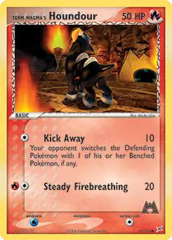 Team Magma's Houndour 63