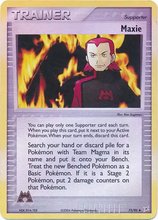 Maxie Reverse Holo 73 Normal