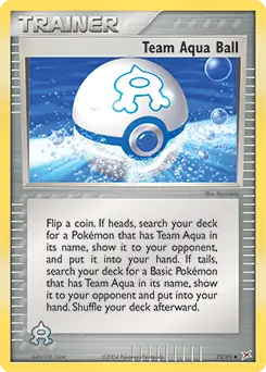 Team Aqua Ball 75 Normal