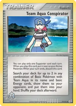 Team Aqua Conspirator 77