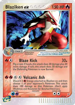 Blaziken ex 89 Normal