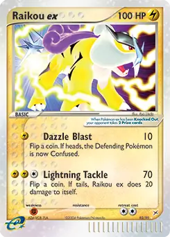 Raikou ex 92 Normal