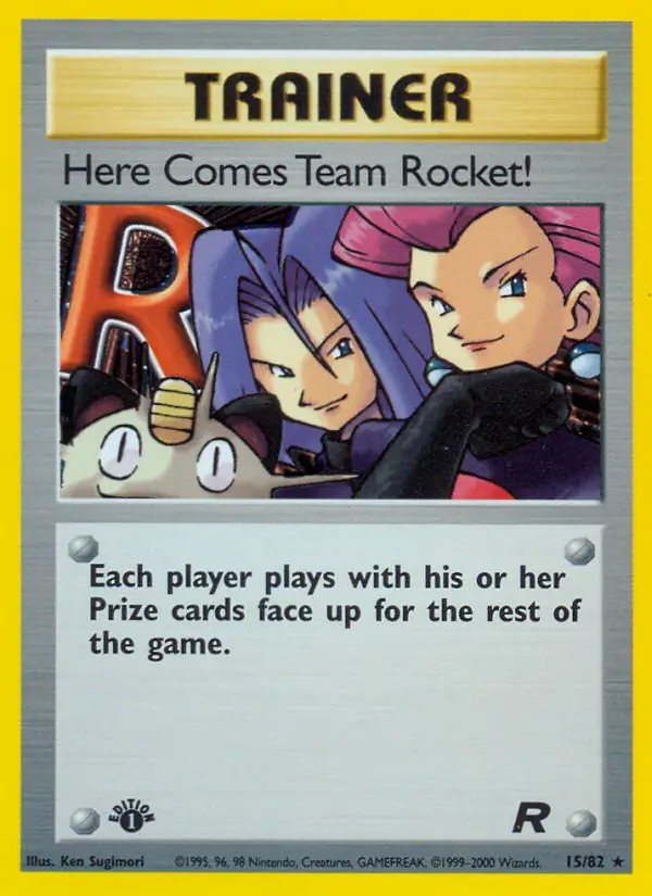 Here Comes Team Rocket! Holo 15