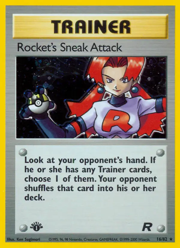 Rocket's Sneak Attack Holo 16