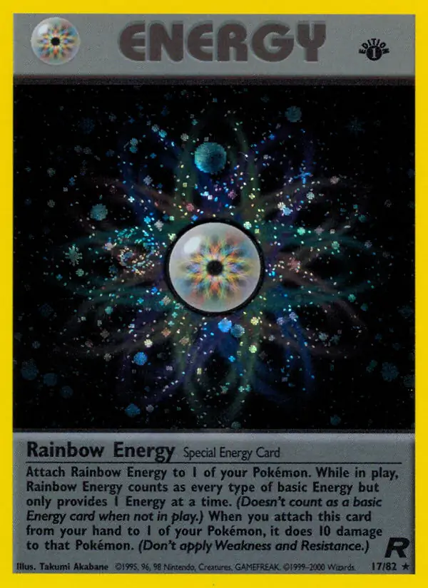 Rainbow Energy Holo 17 Normal