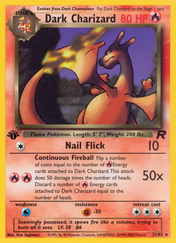 Dark Charizard 21 Normal