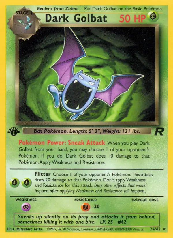Dark Golbat 24 Normal
