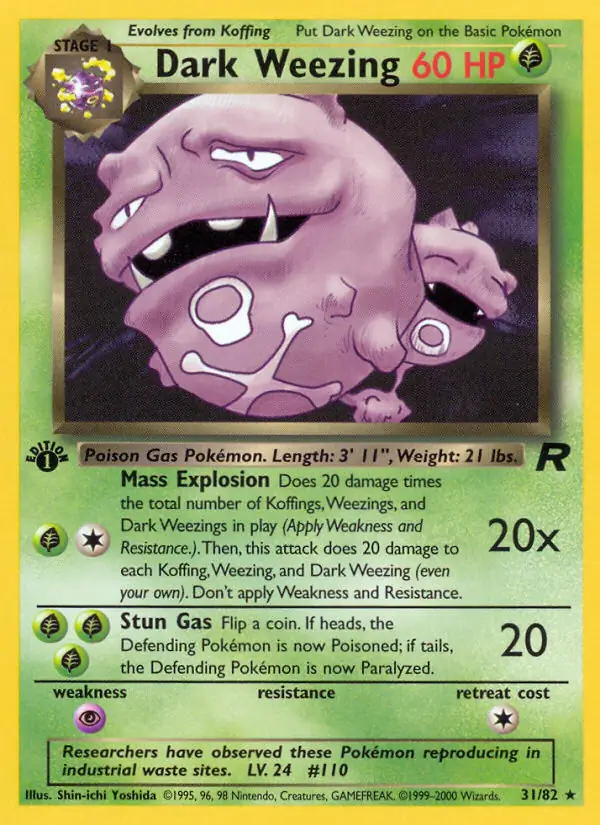 Dark Weezing 31 Normal