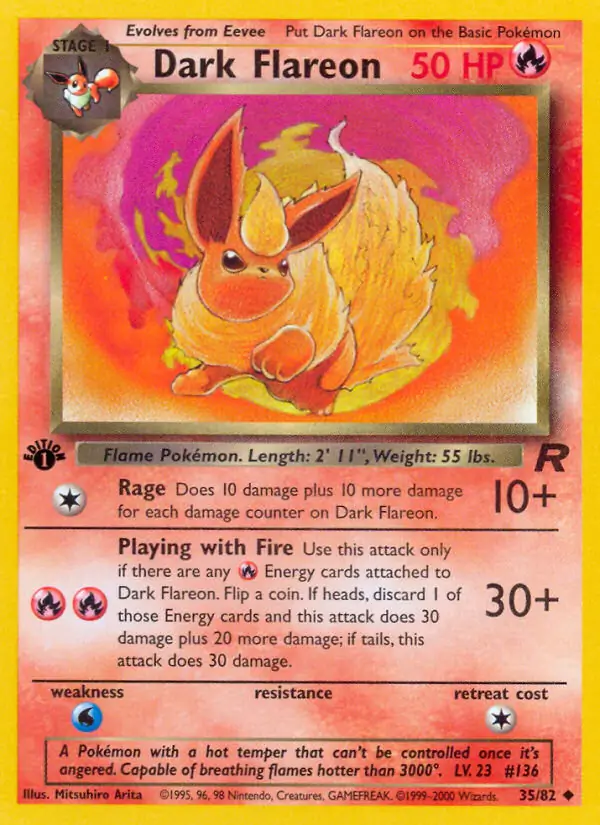 Dark Flareon 35 Normal