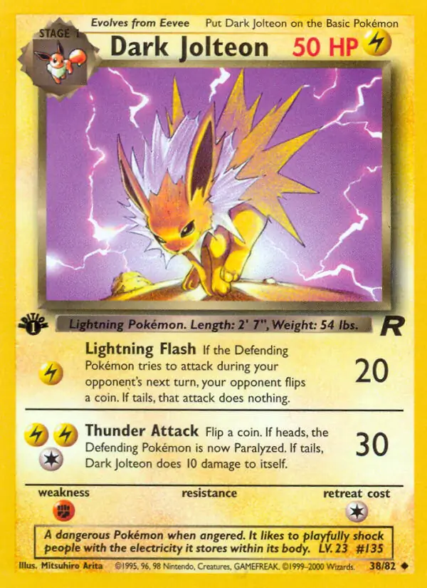 Dark Jolteon 38 Normal