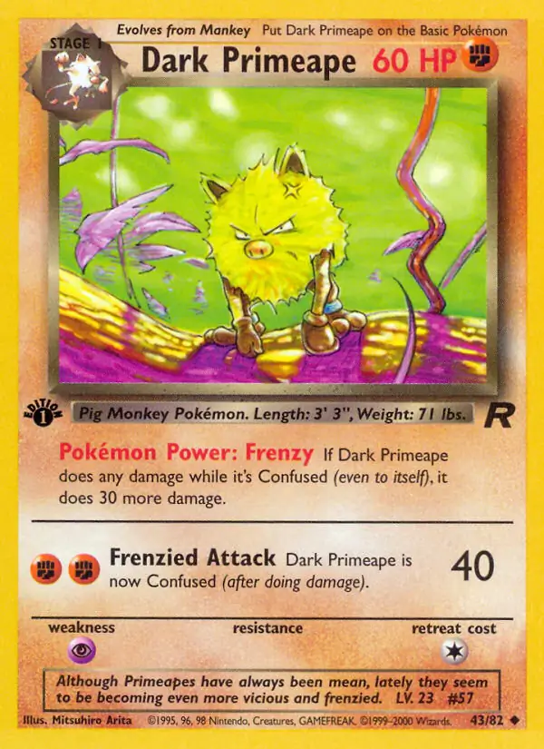 Dark Primeape 43 Normal