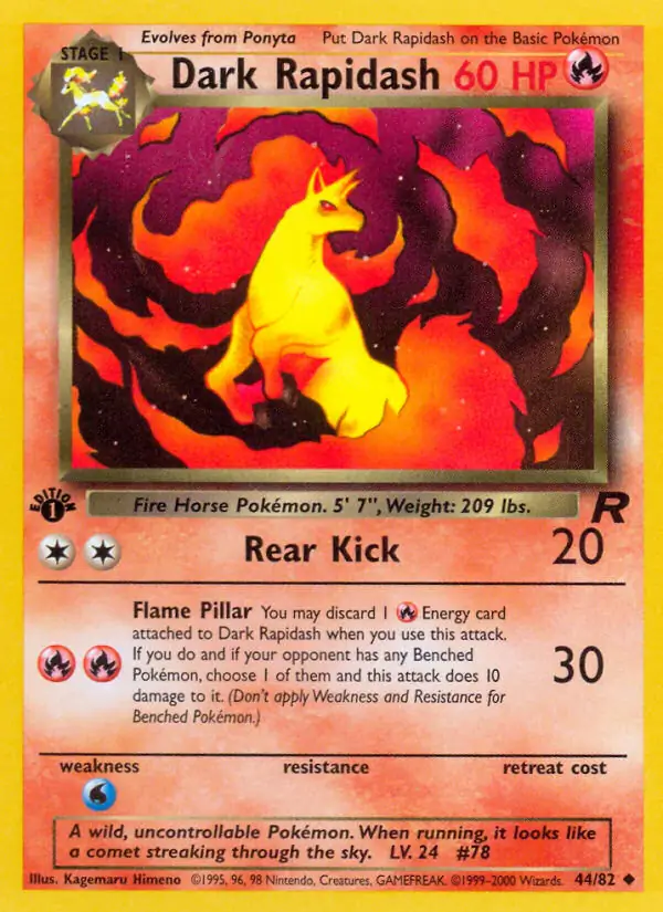 Dark Rapidash 44 Normal
