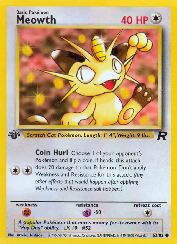 Meowth 62 Normal