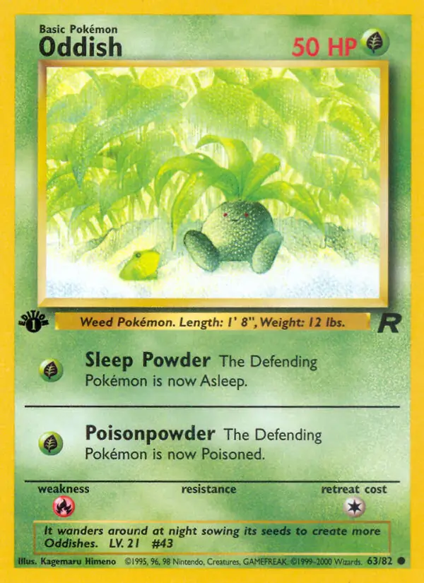 Oddish 63 Normal