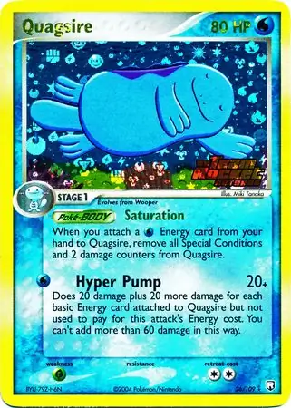 Quagsire Reverse Holo 26