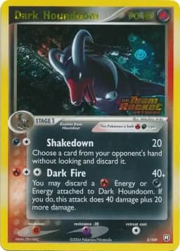 Dark Houndoom Reverse Holo