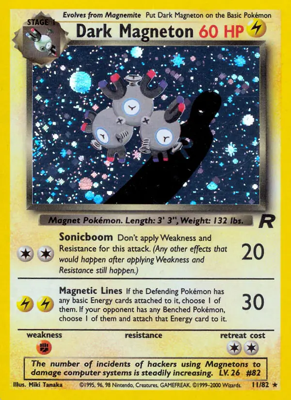 Dark Magneton Holo 11 Normal