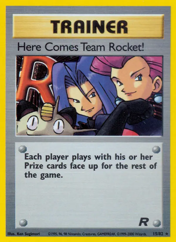 Here Comes Team Rocket! Holo 15 Normal