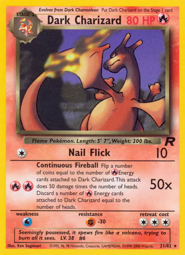 Dark Charizard 21 Normal