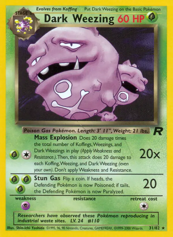 Dark Weezing 31 Normal