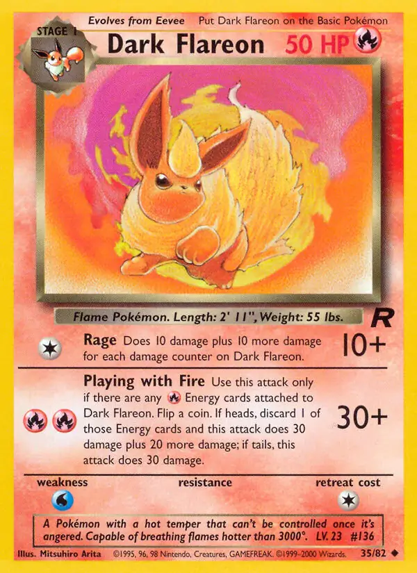 Dark Flareon 35 Normal