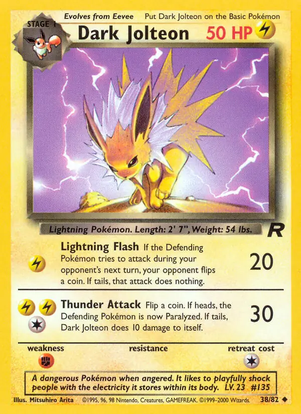 Dark Jolteon 38 Normal