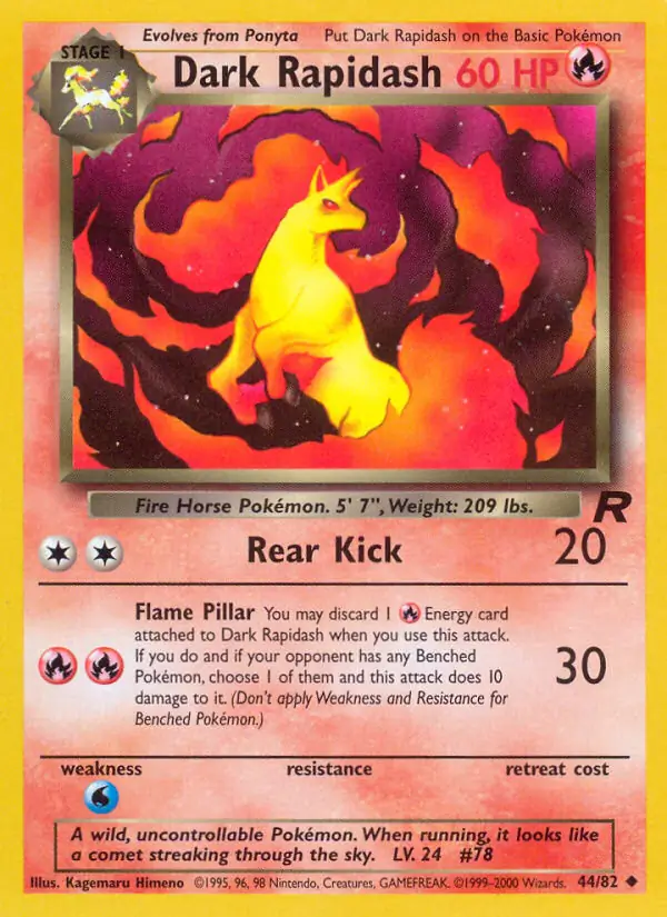 Dark Rapidash 44 Normal